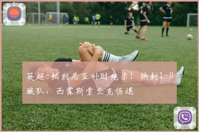 英超-帕利尼亚补时绝杀！热刺1-0狼队，西蒙斯索兰克伤退